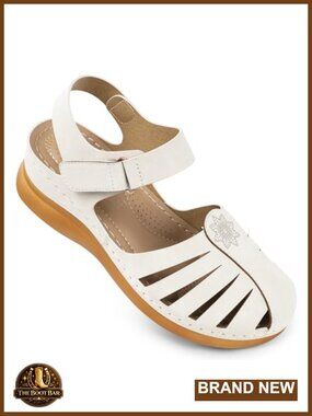 Closed Toe Fisherman Flat Sandals with Arch Support – Comfortable for Walking